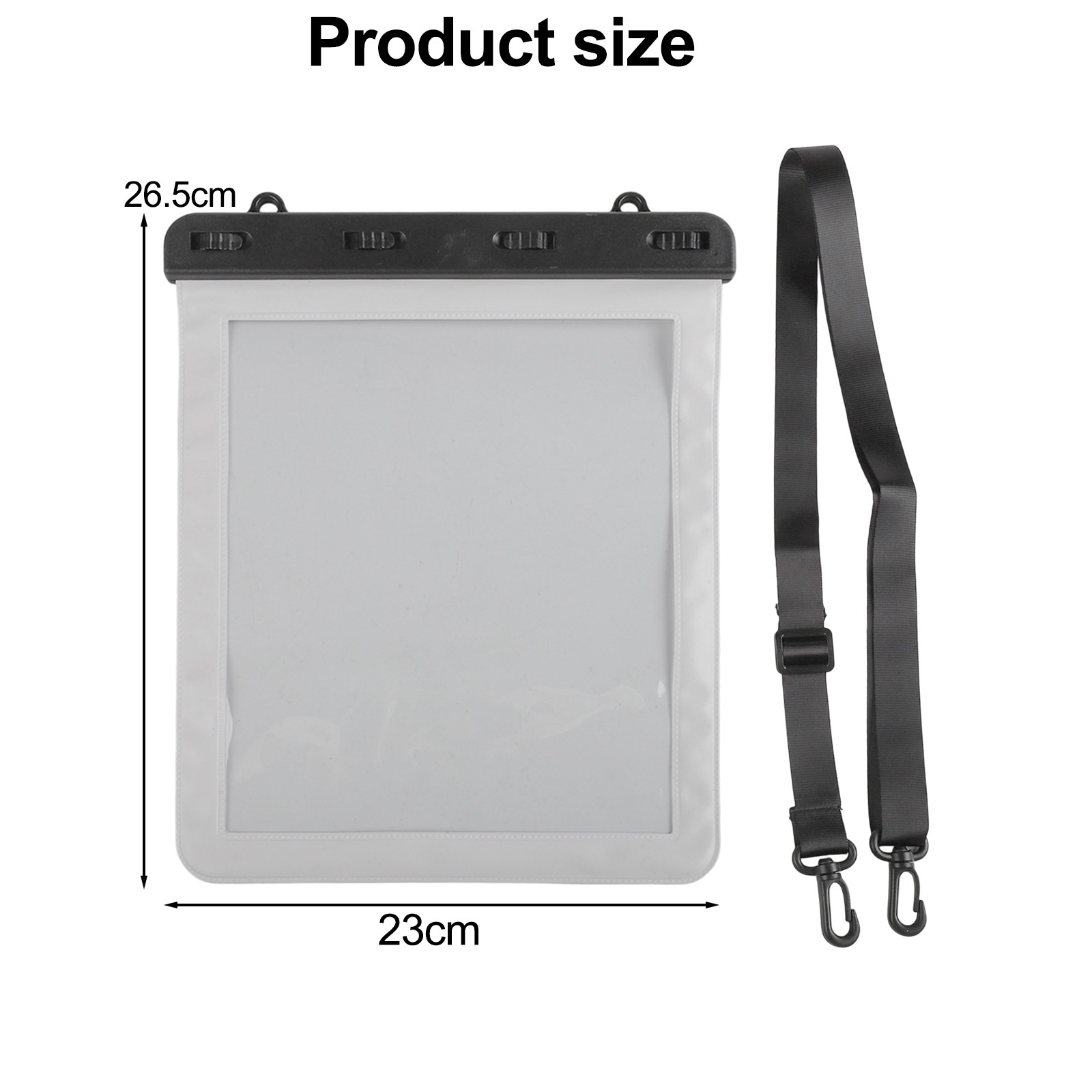 Waterproof PVC Tablet Bag for Beach and Pool Activities Test Before Use - Bild 20 von 28
