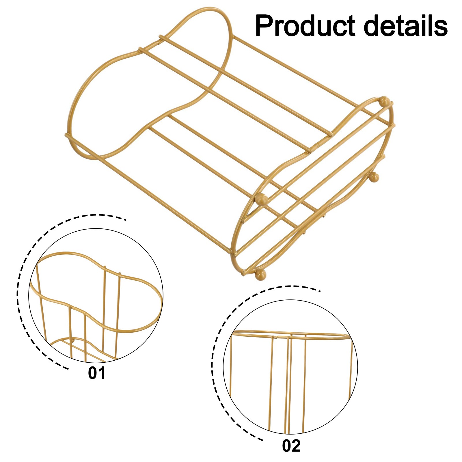 Maximize Countertop Space with This Cup Storage Rack Designed for Quick Access