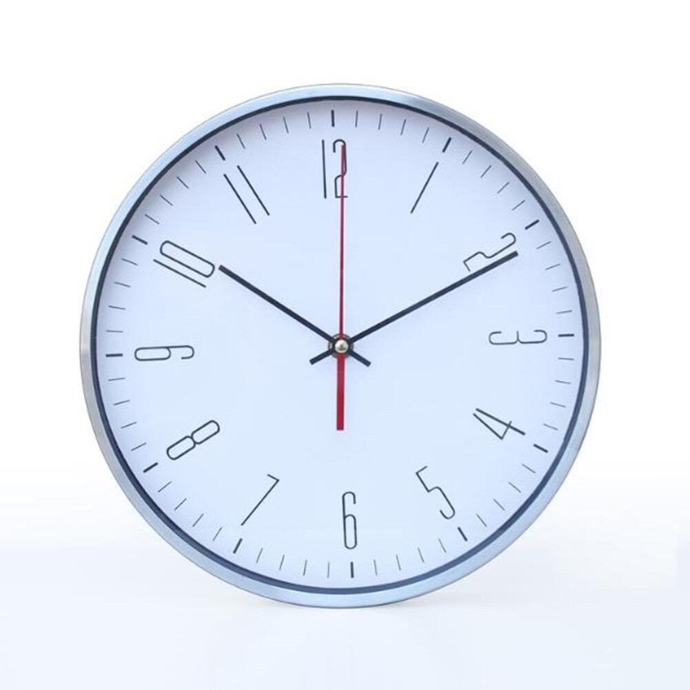 Modern Functional Wall Clock with Silent Mechanism for Various Settings