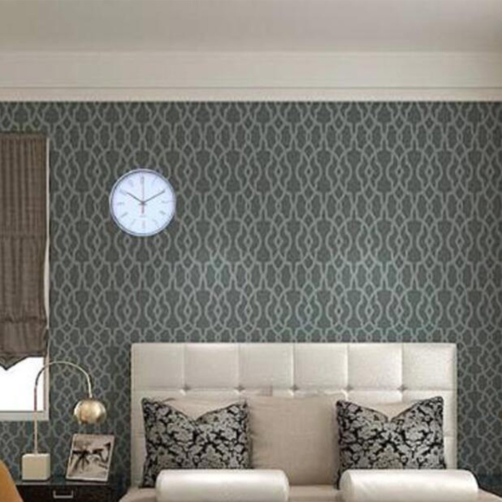 Modern Functional Wall Clock with Silent Mechanism for Various Settings