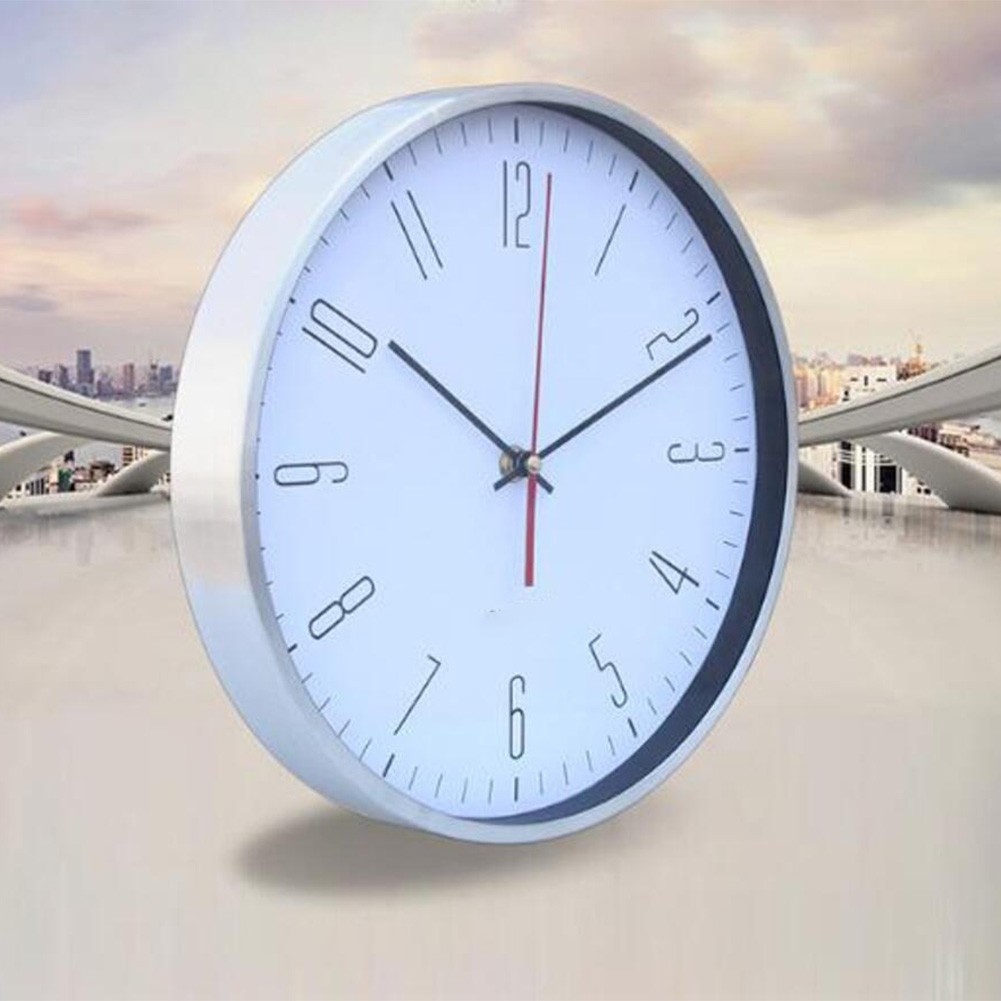 Modern Functional Wall Clock with Silent Mechanism for Various Settings