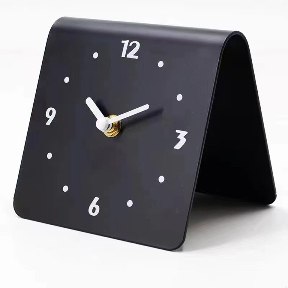 Unique Desktop Clock Peaceful Silent Operation and Chic Design for Any Setting