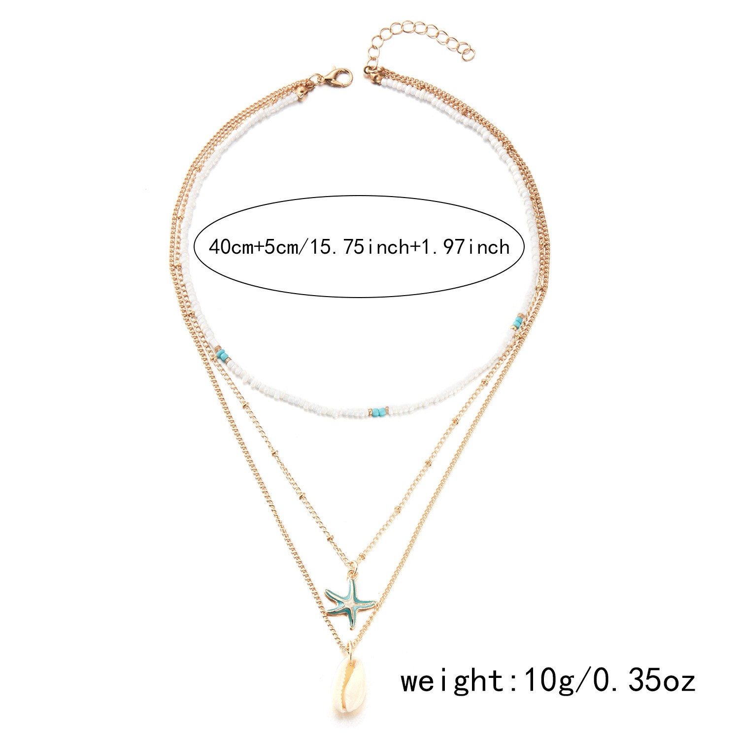 Stunning Layered Necklaces with Coastal Elements for Chic Outfit Pairing - Picture 10 of 15