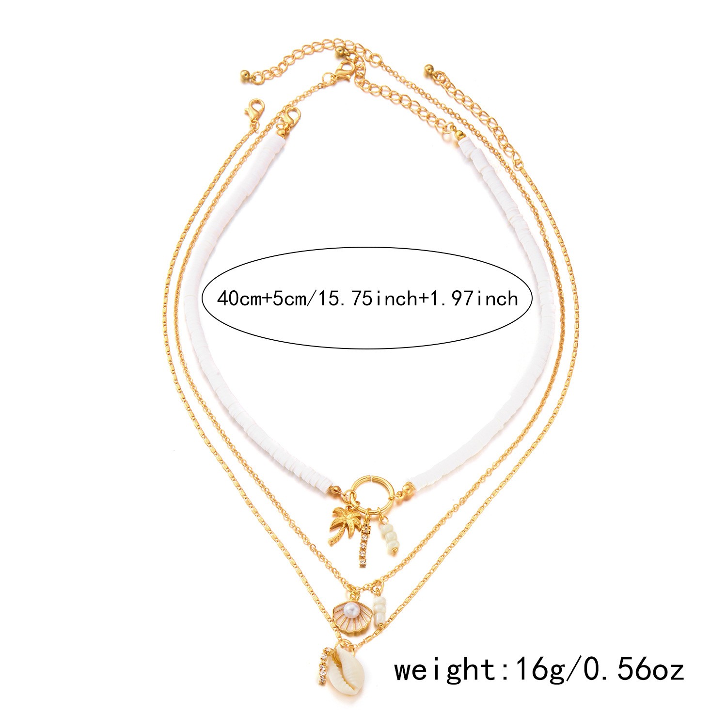 Stunning Layered Necklaces with Coastal Elements for Chic Outfit Pairing - Picture 14 of 15