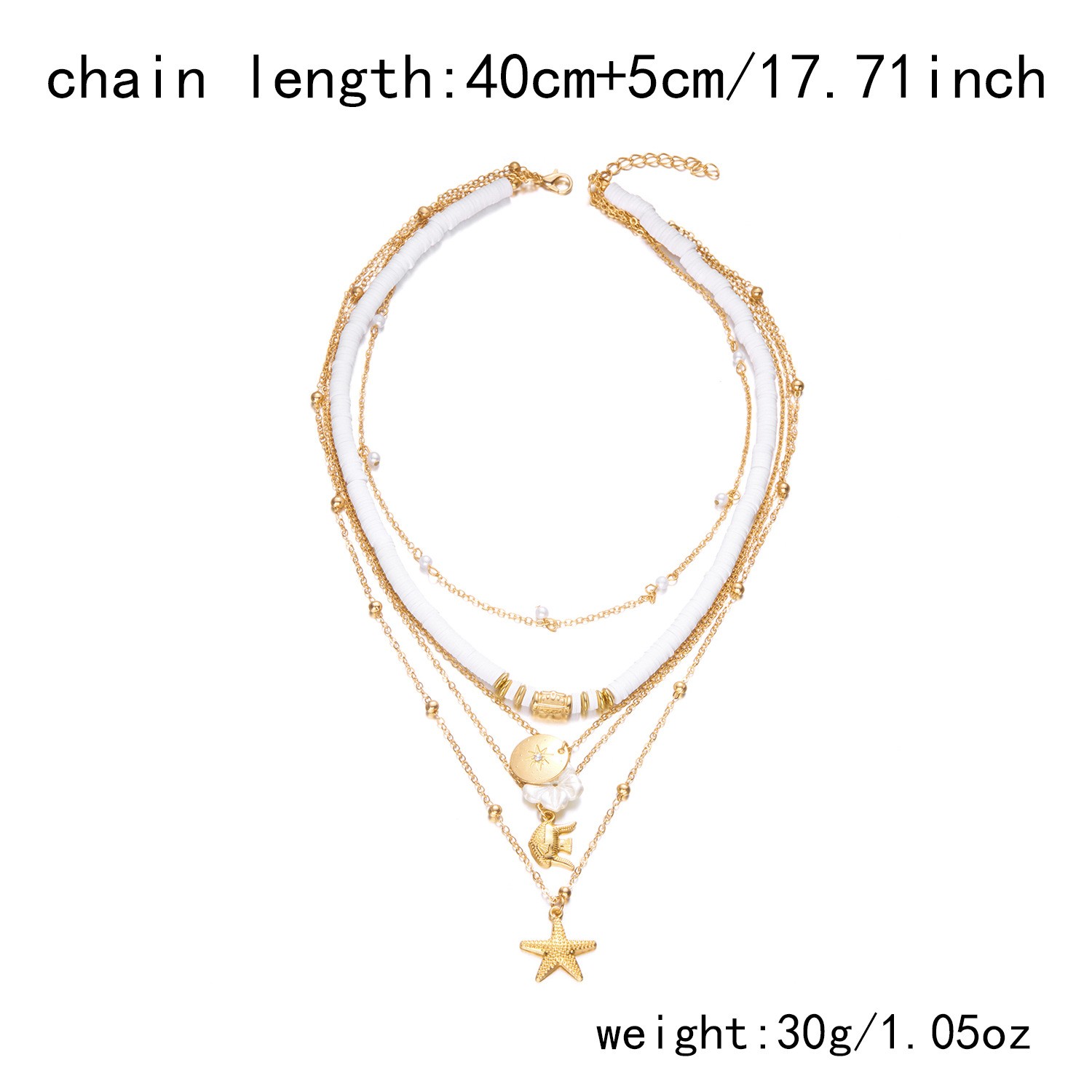 Stunning Layered Necklaces with Coastal Elements for Chic Outfit Pairing - Picture 15 of 15