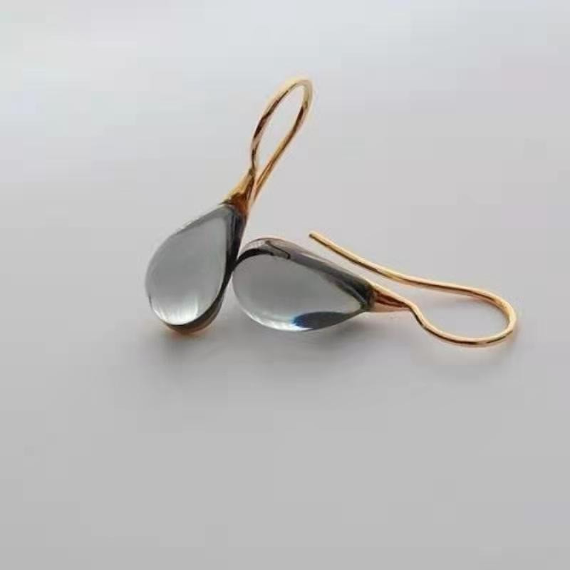 Boucles d'oreilles distinctives en forme de goutte avec pour argent sterling et - Imagen 15 de 17