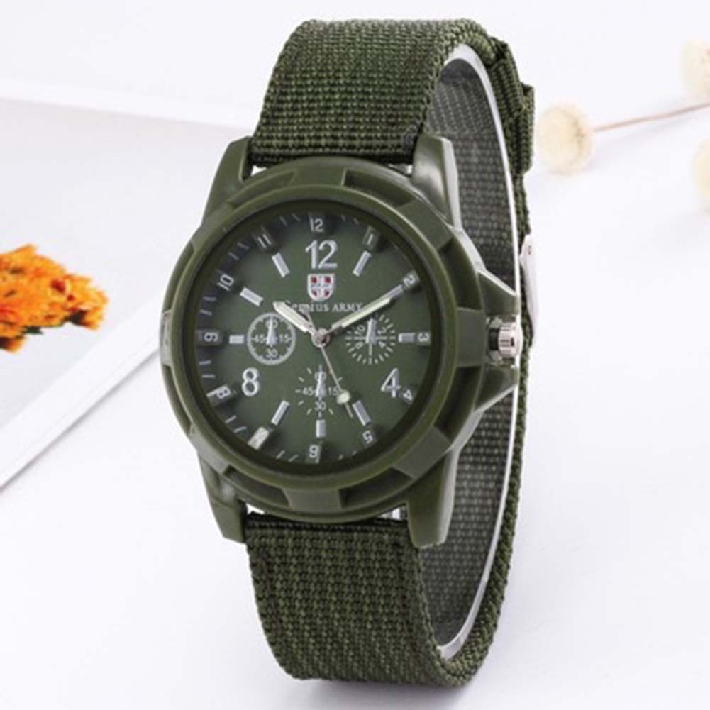 Stylish Quartz Watch with Luminous Cloth Strap for Casual and Formal Wear - Picture 13 of 17
