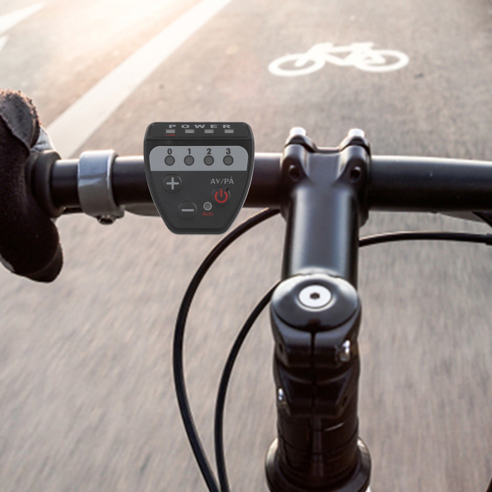 Compteur LED Pour Vélo électrique 36V/48V – Connecteur 5 Broches, IP65, Boîtier ABS – Compatible Contrôleur 02OMD