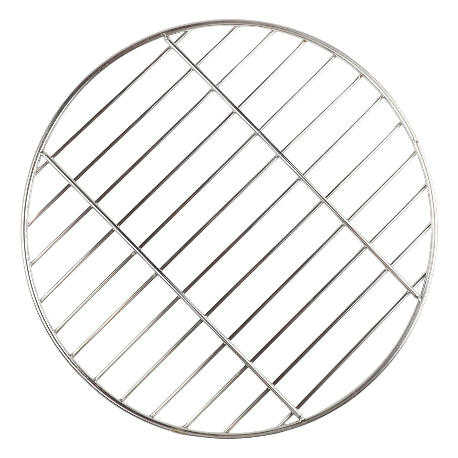Edelstahl Camping BBQ Gitter rund Backblech 30 cm 35 cm 40 cm Größen - Bild 36 von 61