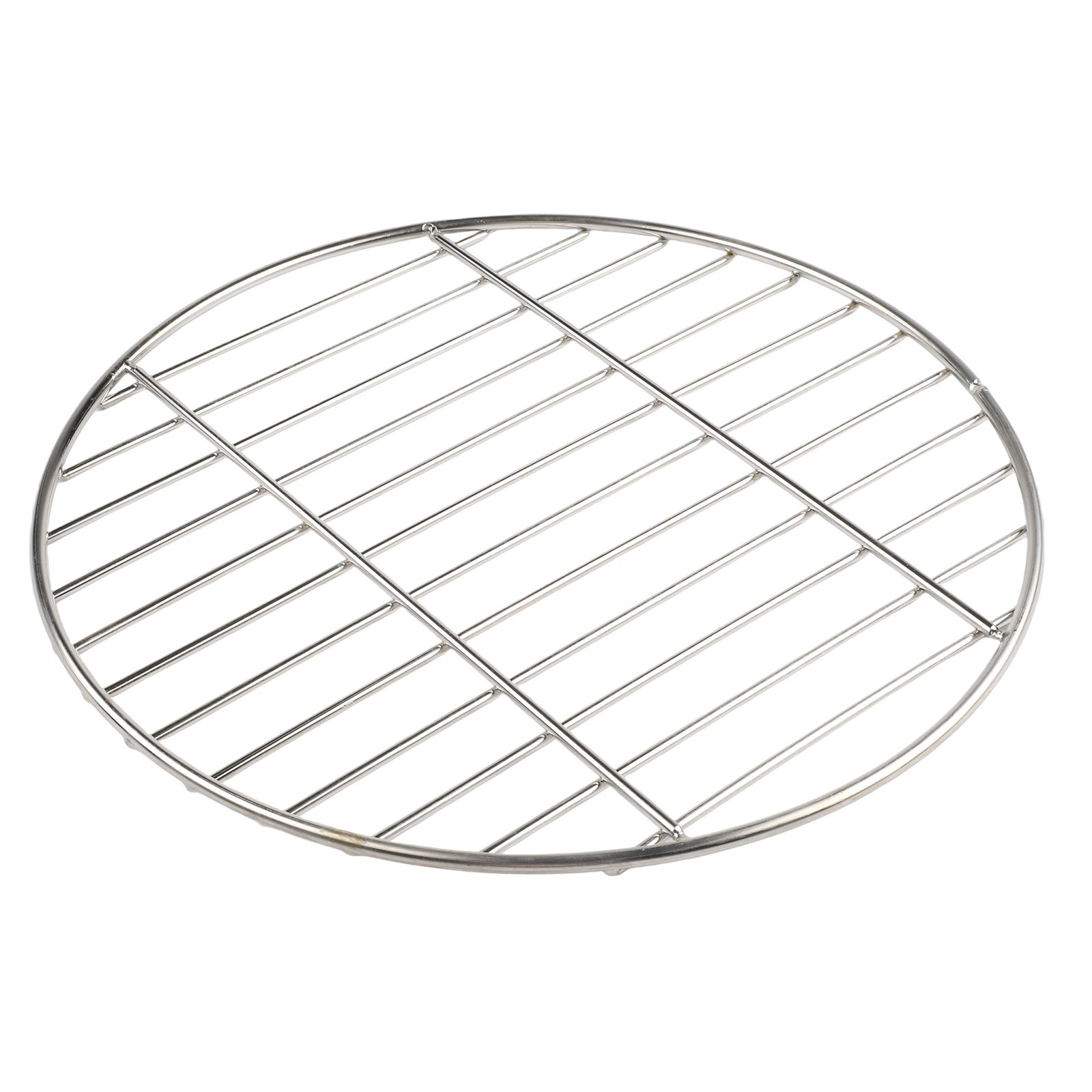 Edelstahl Camping BBQ Gitter rund Backblech 30 cm 35 cm 40 cm Größen - Bild 39 von 61