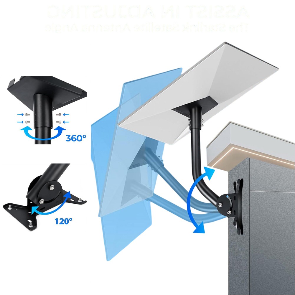 Hassle-free Installation Adjustable Signal Alignment Diverse Mounting Options - Photo 4/8