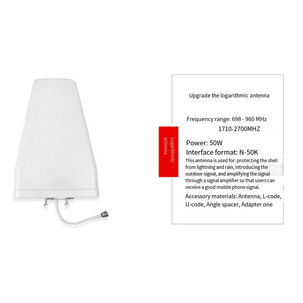 4G 3G 2G Cell Signal Booster Kit featuring Dual Antennas for Better Coverage - Zdjęcie 7 z 12