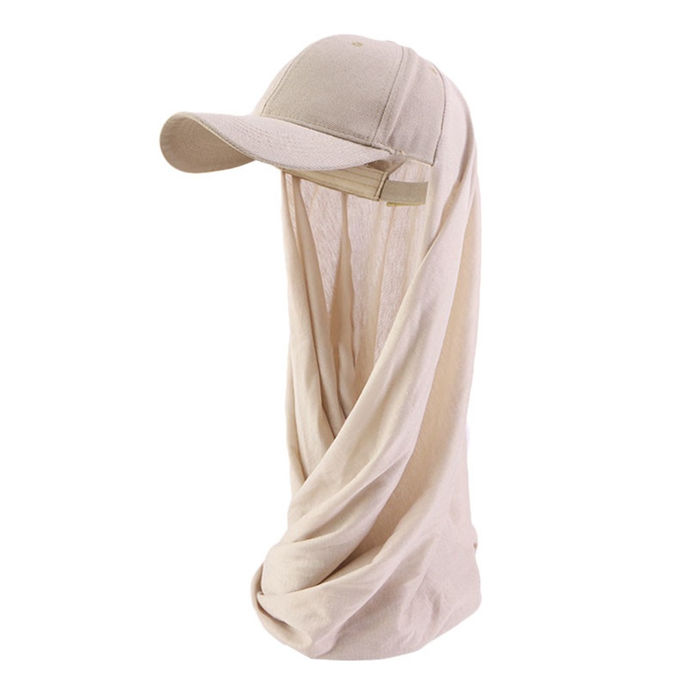 Scarf Hat For Hybrid For Muslim Women Baseball Cap Structure With Hijab - Picture 16 of 20