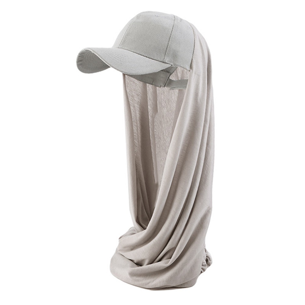 Scarf Hat For Hybrid For Muslim Women Baseball Cap Structure With Hijab - Picture 15 of 20