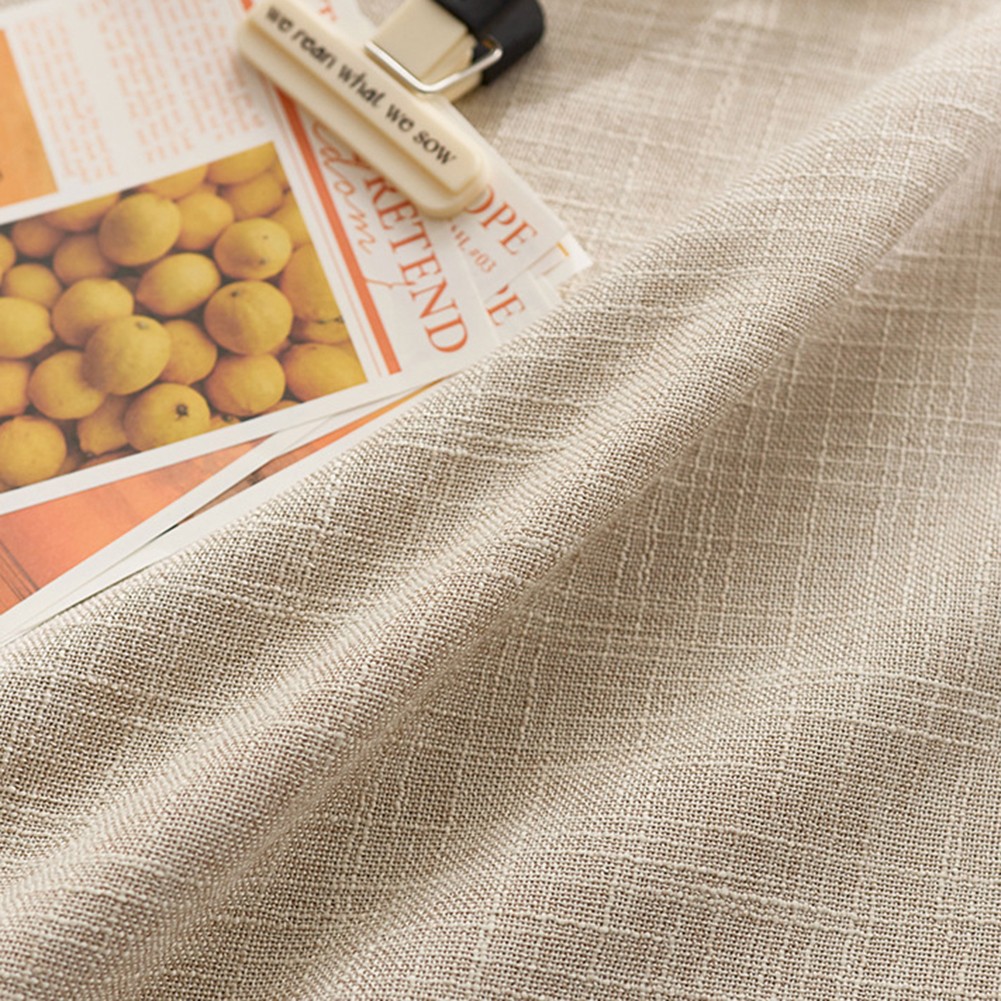 Easy Maintenance Linen Cotton Tablecloth Coffee Table Cloth Linen Cotton Blend