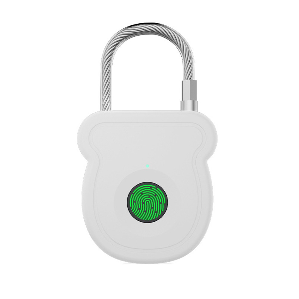 Keyless Fingerprint Padlock with Type C Charging for Efficient Security Access