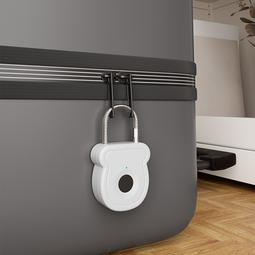 Keyless Fingerprint Padlock with Type C Charging for Efficient Security Access
