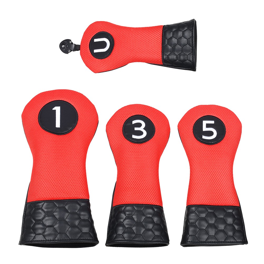 Für vendre Golfschlägerhüllen 4 Stück für Männer leichter Schutz mit Mesh Design