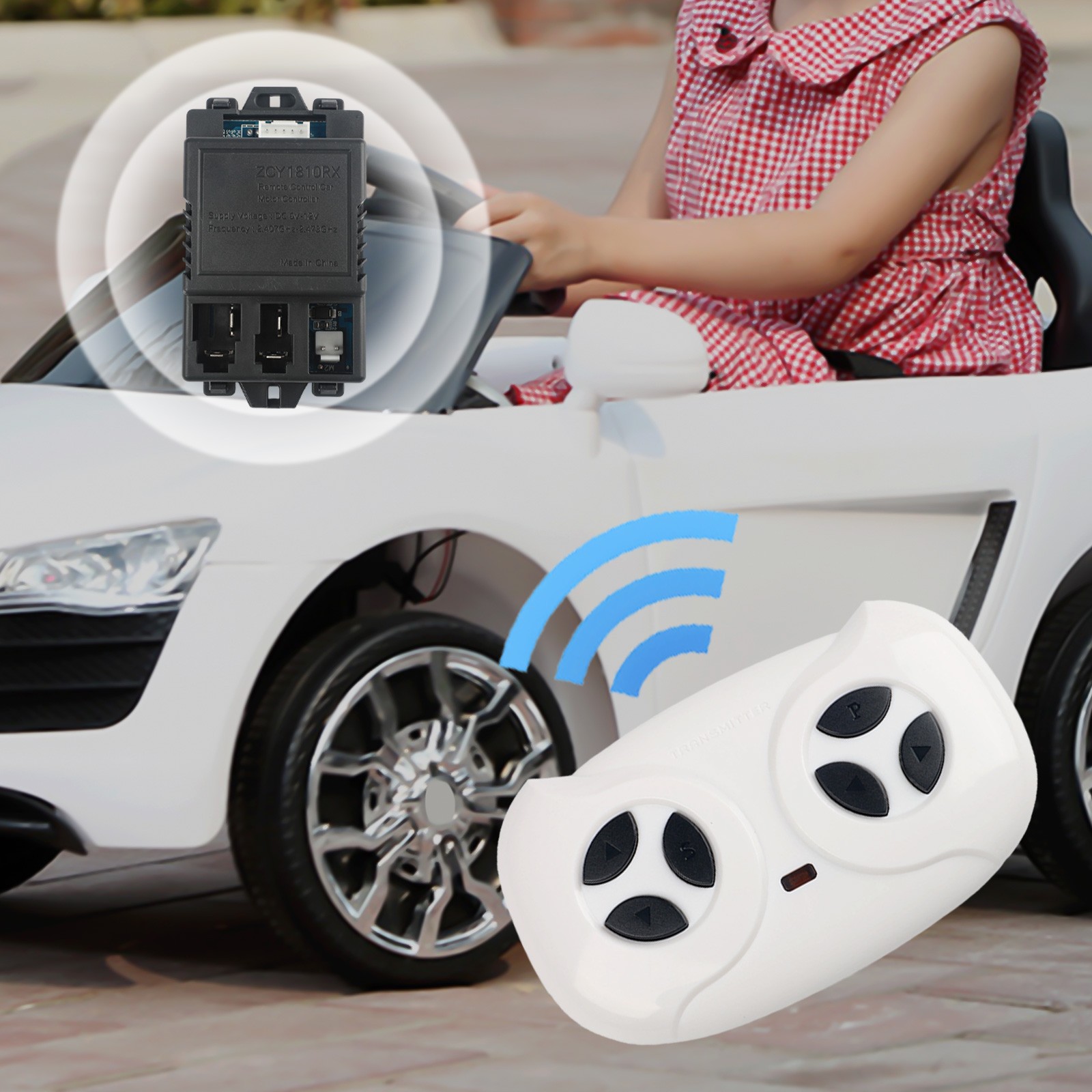 2.4G Remote Control ABS Material Slow Start Function Indicator Light Function - Zdjęcie 34 z 43