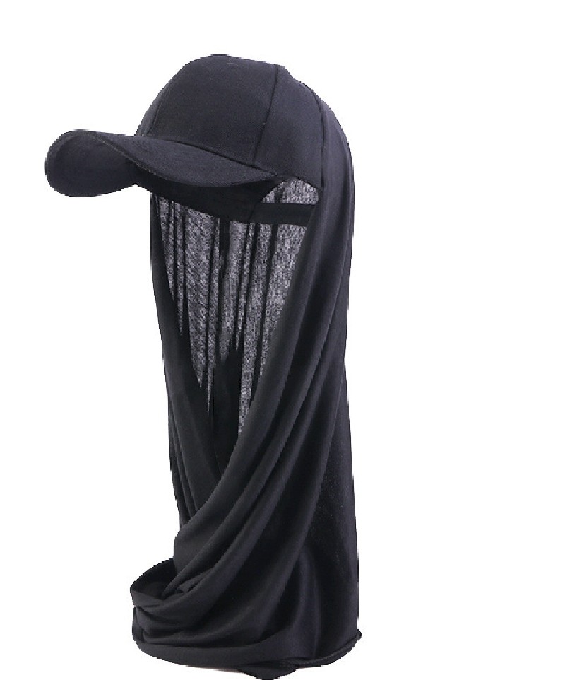 Scarf Hat For Hybrid For Muslim Women Baseball Cap Structure With Hijab - Picture 14 of 20