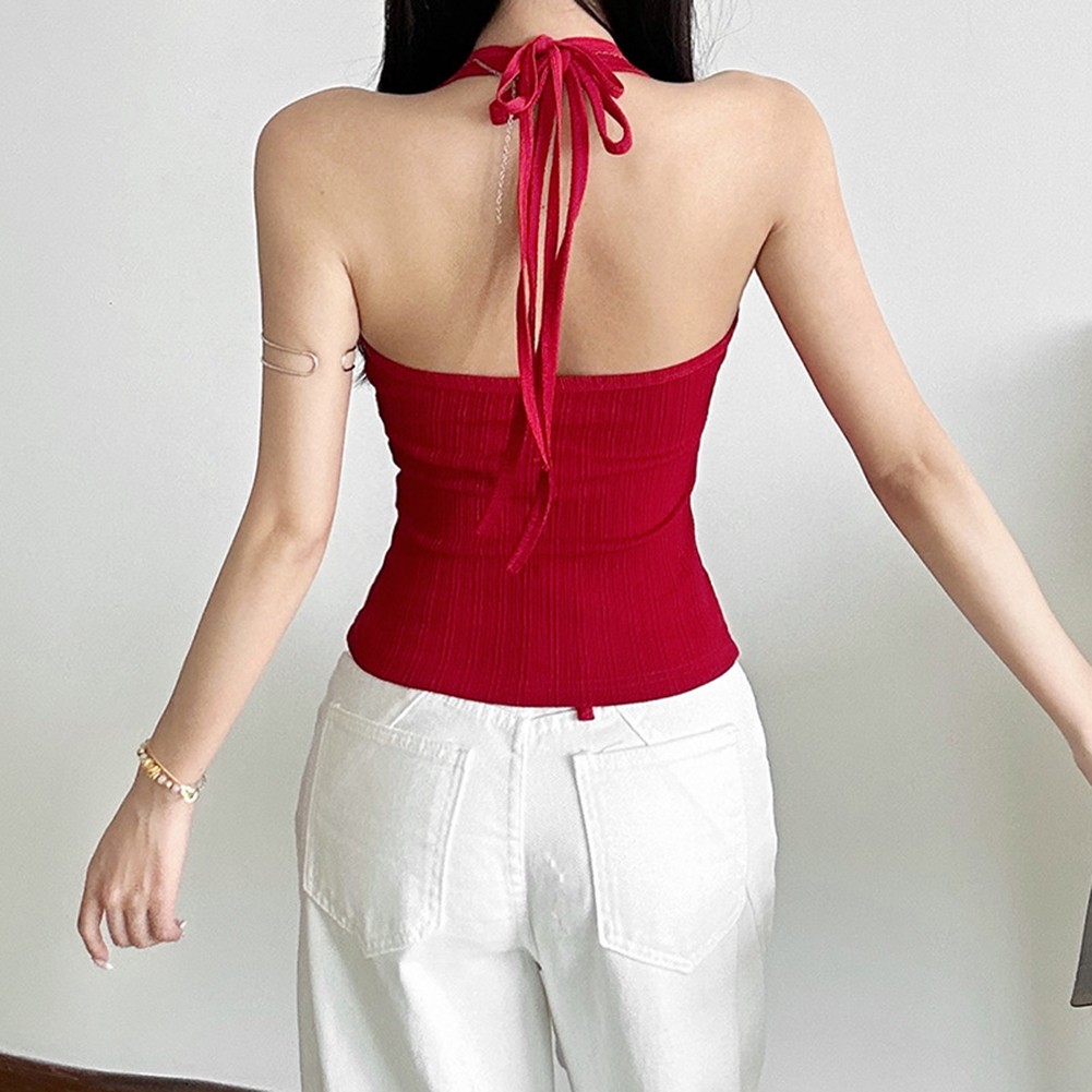 Plaid Tops All-match Fashion Casual Occasions All Seasons Sleeveless Design - Picture 17 of 30