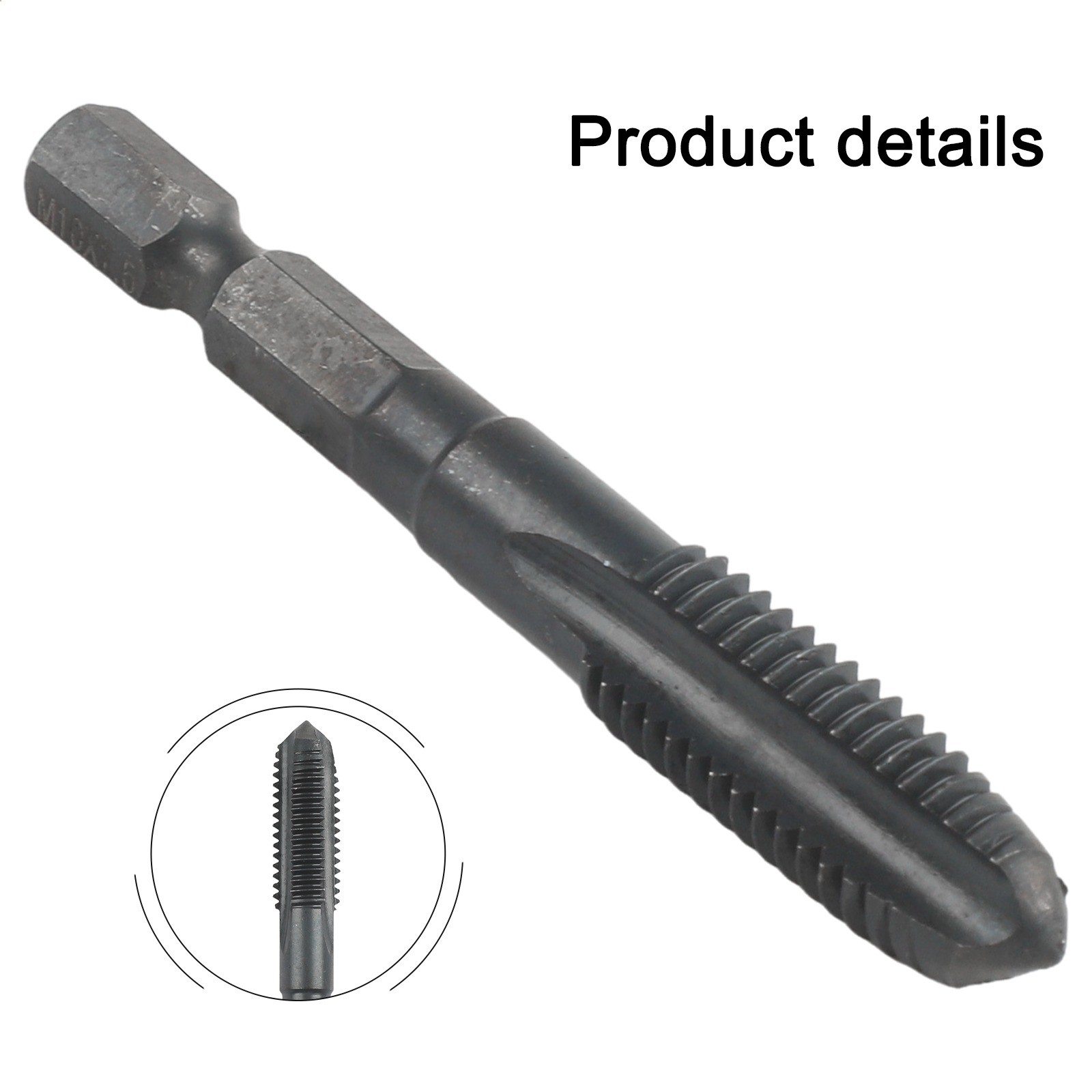 Excepcional juego de grifos compuestos con vástago hexagonal para roscas M3 M5 M6 M8 M10 - Imagen 25 de 35