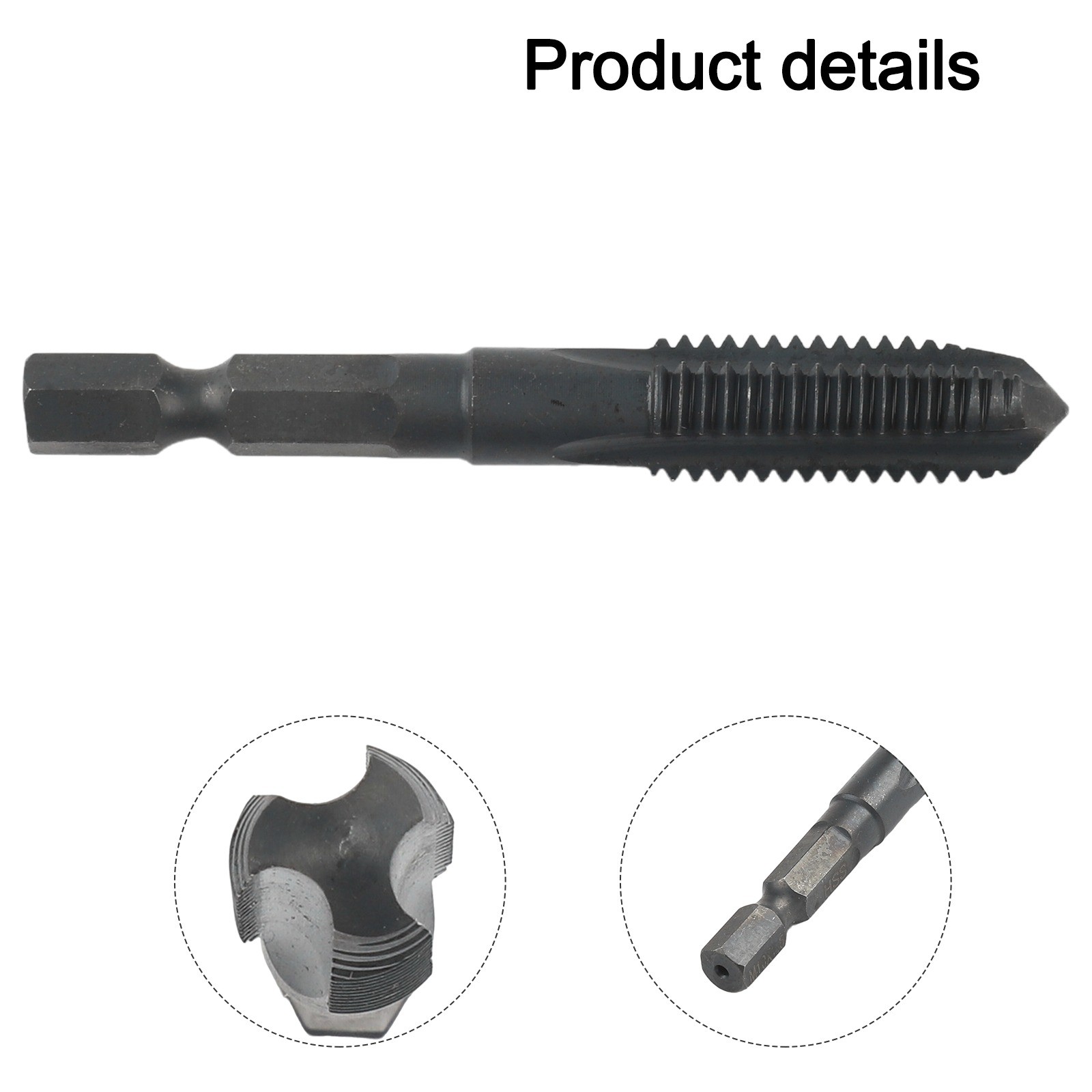 Excepcional juego de grifos compuestos con vástago hexagonal para roscas M3 M5 M6 M8 M10 - Imagen 27 de 35