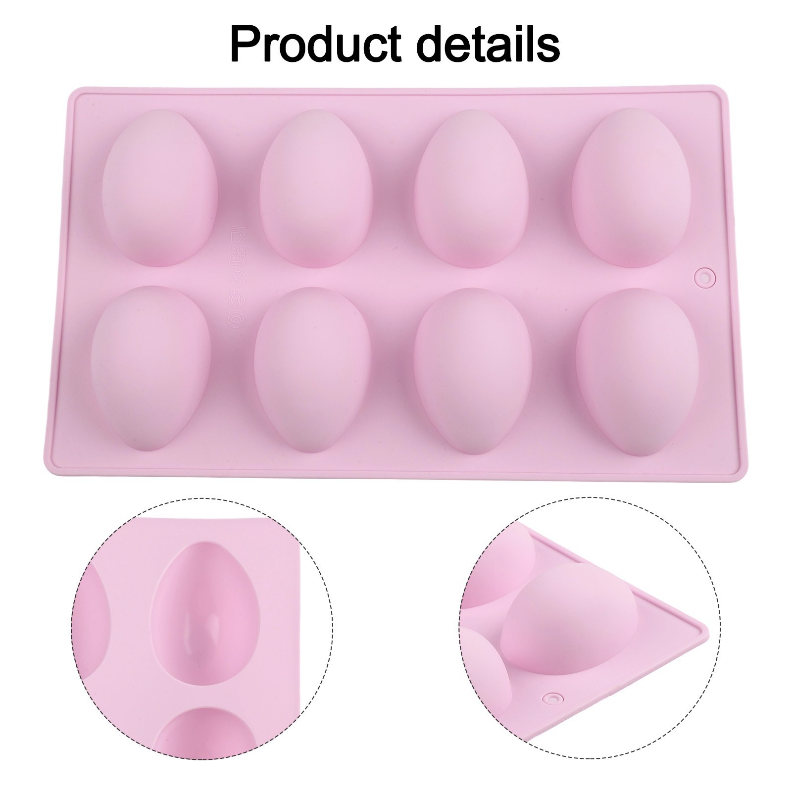 Make Memories with 8 Cavity Easter Egg Silicone Perfect for Family Fun - Picture 39 of 43