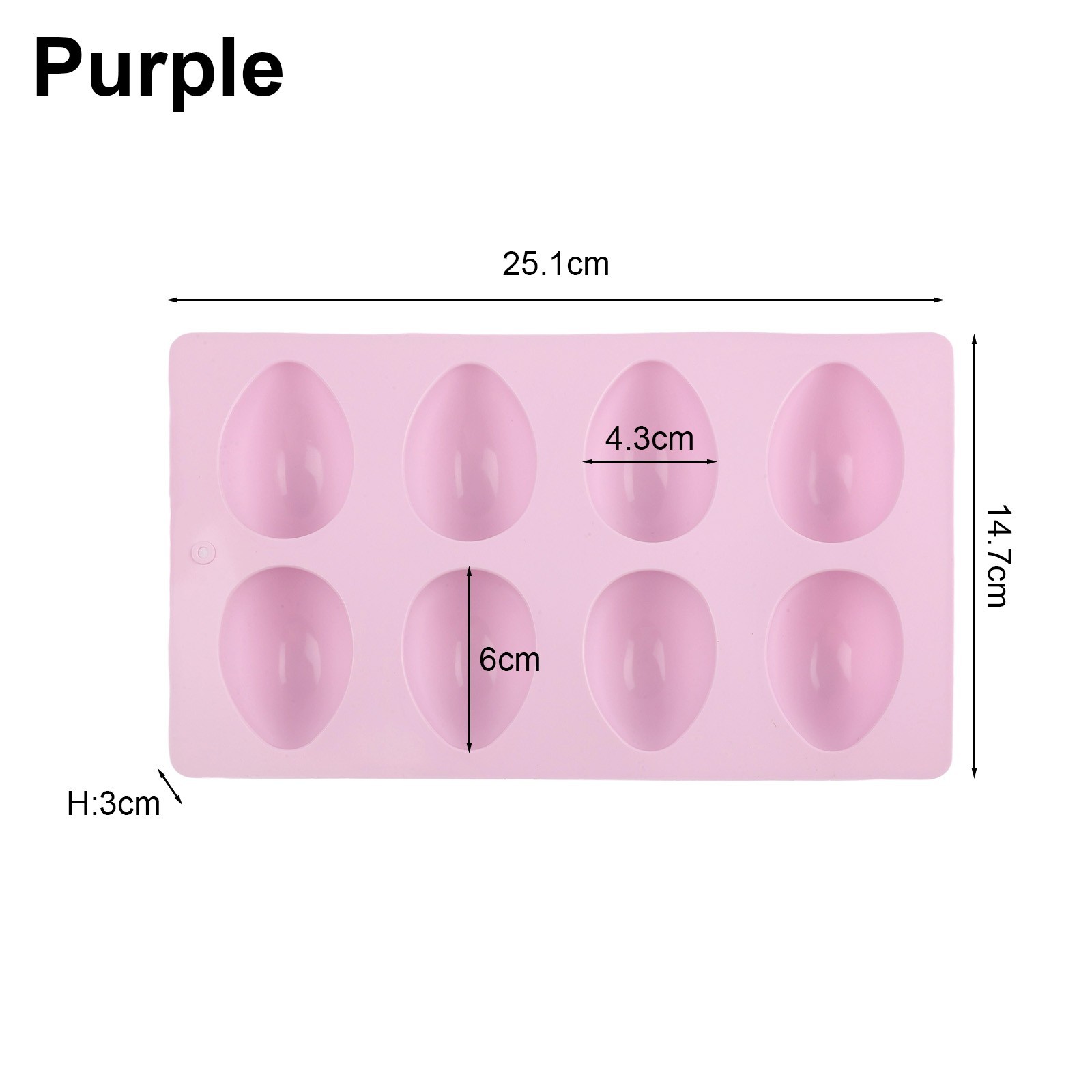 Make Memories with 8 Cavity Easter Egg Silicone Perfect for Family Fun - Picture 40 of 43