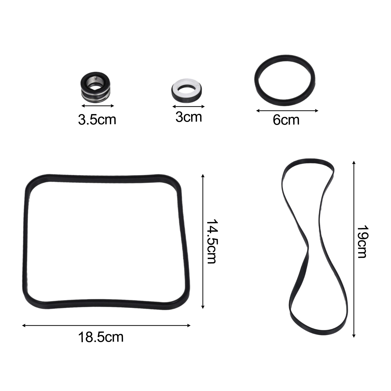 Seal Components Set for Hayward For Super For Pumps Reliable Performance