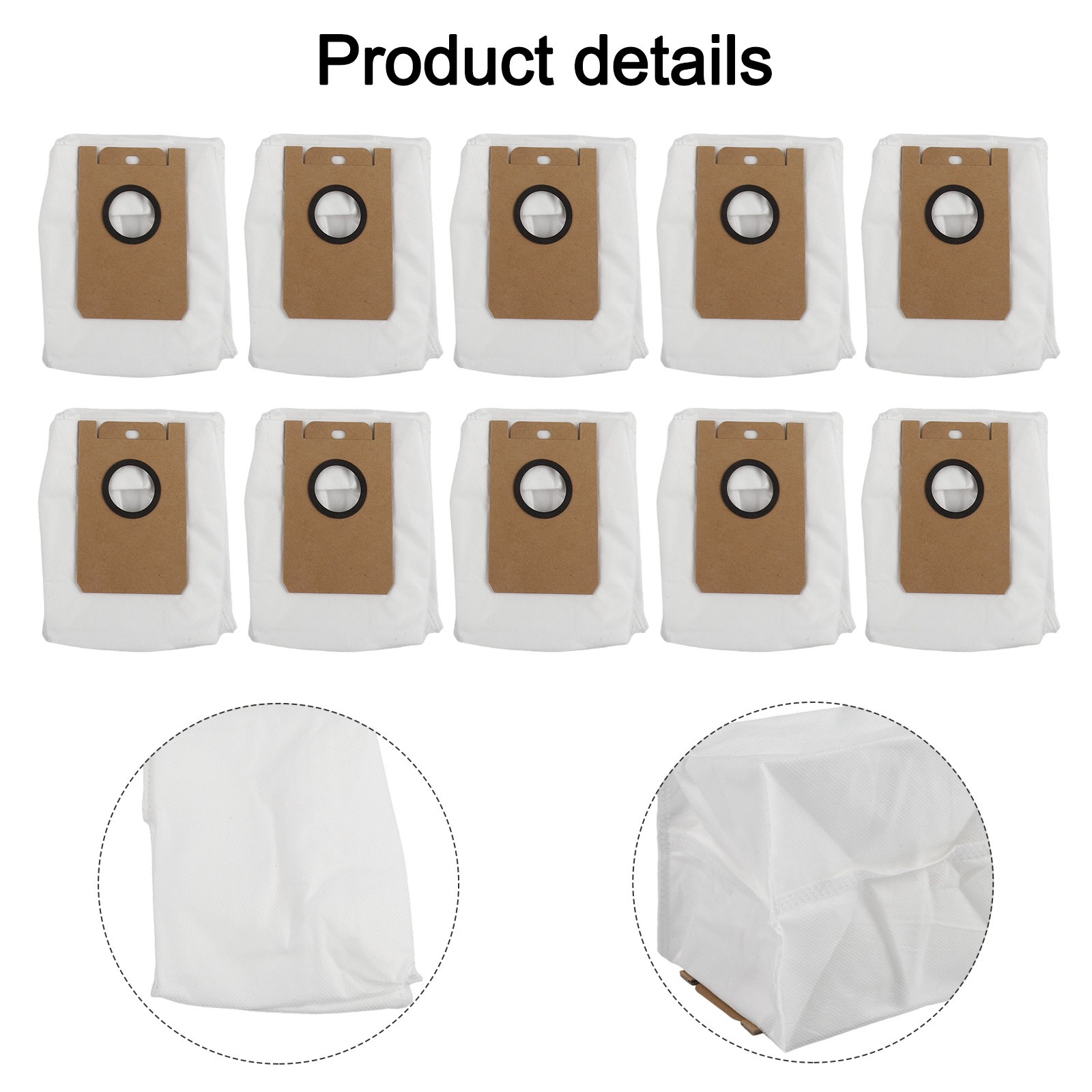 Efficient Dust Bags for Cleanova W11 Robot Vacuum 4 Pack and 10 Pack Options - Picture 28 of 31