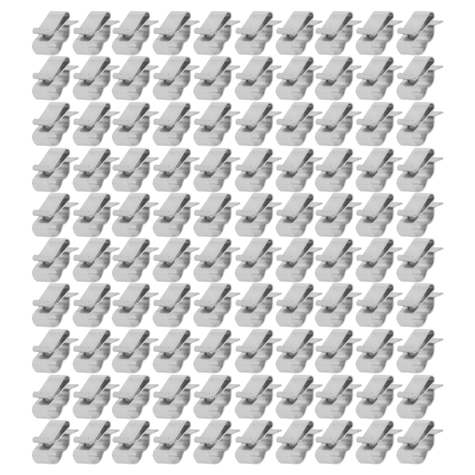100pcs Stainless Steel Clips for Efficient Solar Panel Wiring Solutions