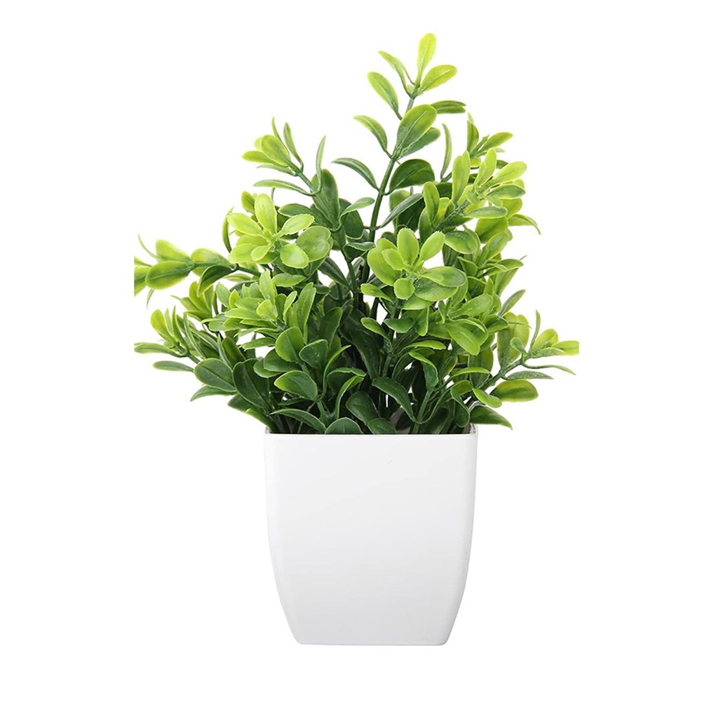 Home Decor Small Lavender Eucalyptus Plant in Pot with Realistic Design - Picture 47 of 53