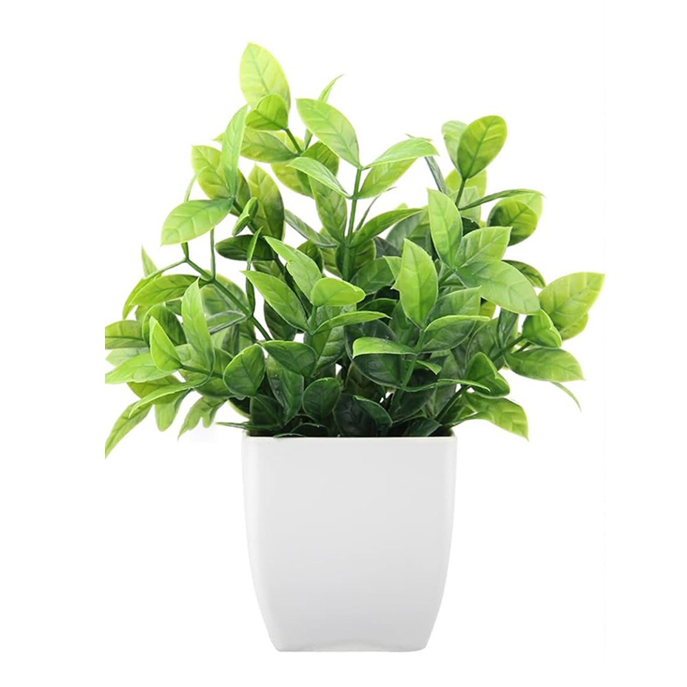 Home Decor Small Lavender Eucalyptus Plant in Pot with Realistic Design - Picture 36 of 53