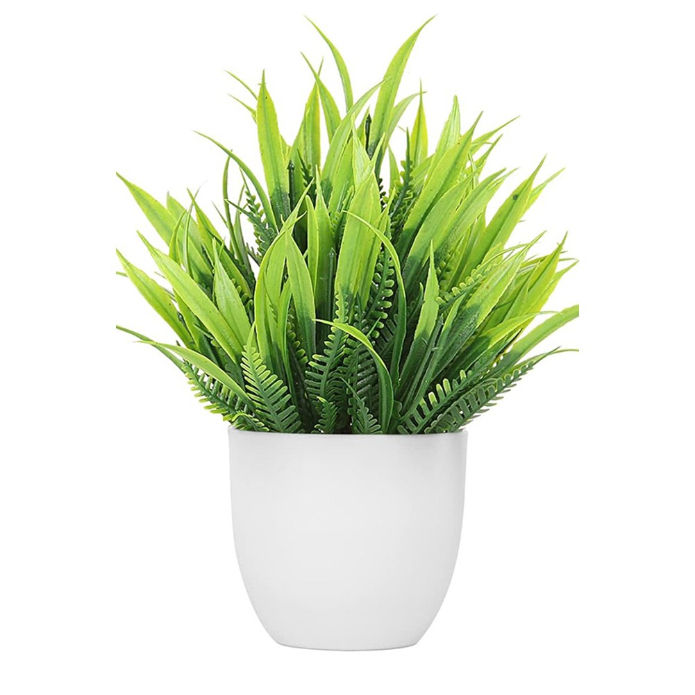Home Decor Small Lavender Eucalyptus Plant in Pot with Realistic Design - Picture 42 of 53