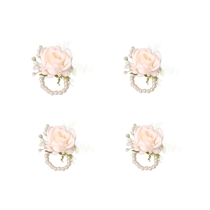 Rose Wrist Corsage Bridal Wrist Flower Party Celebration Elegant Wristlet - Bild 13 von 16