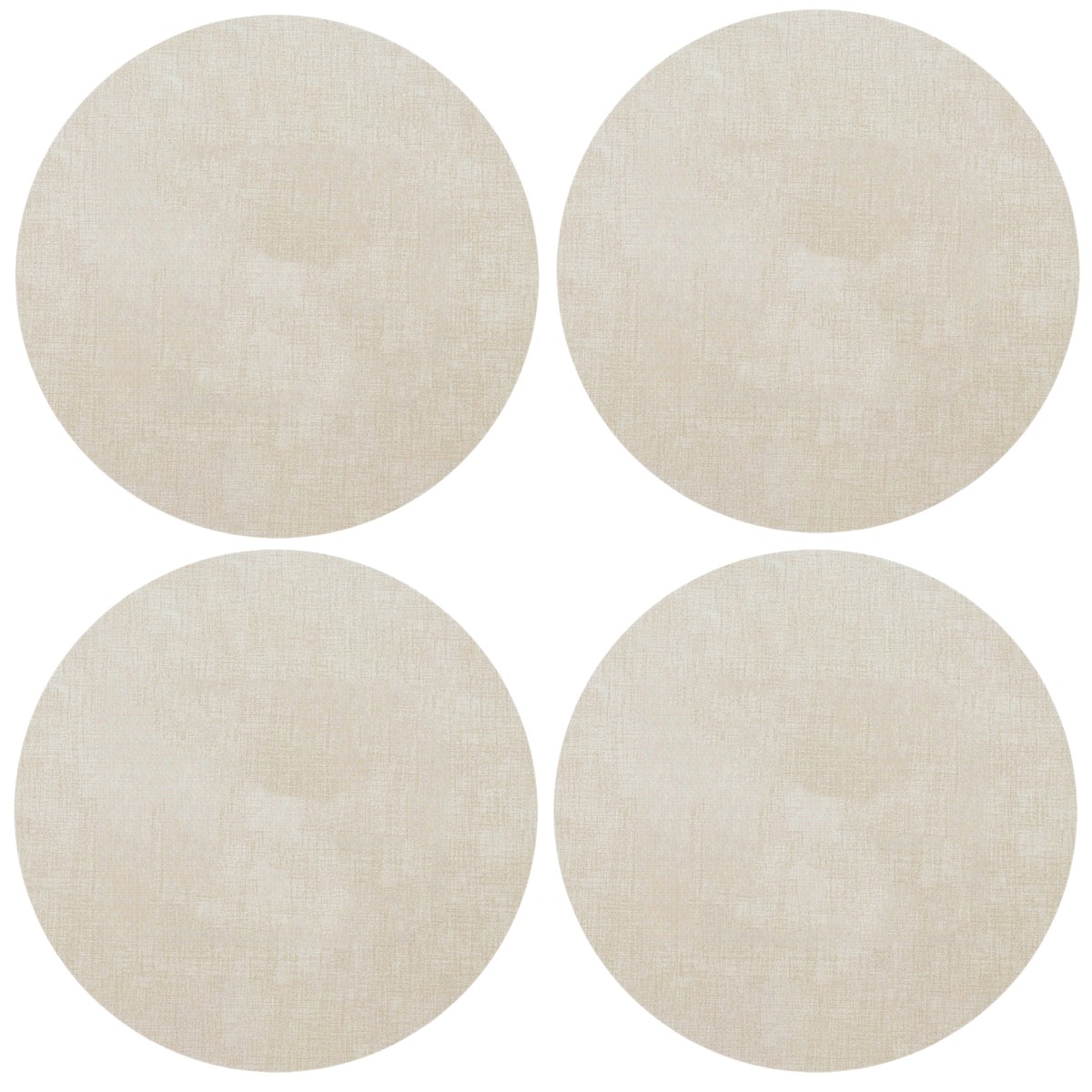 Waterproof Round Placemats Set of 4 Faux Leather Table Mats for Dining - Picture 7 of 17