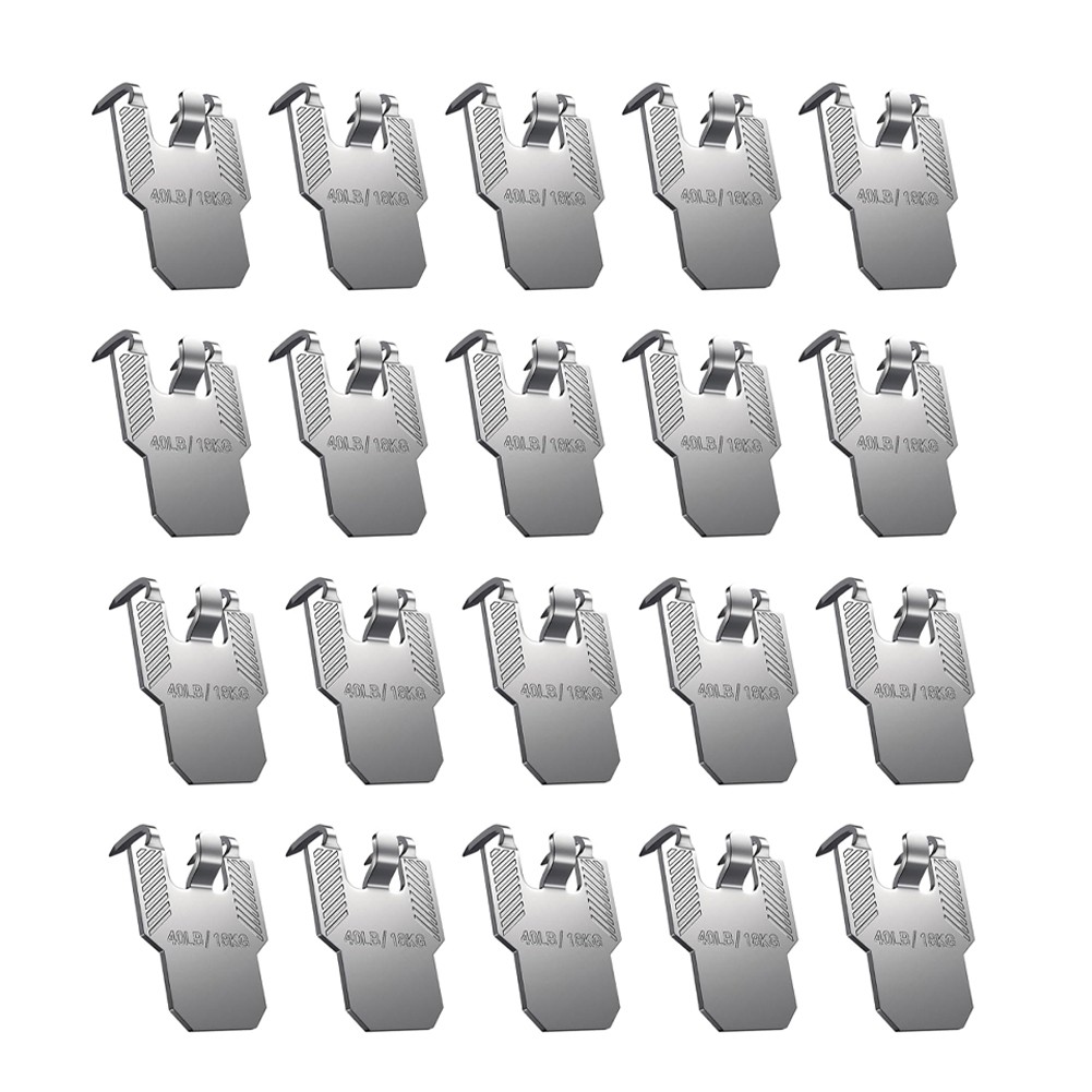 Wand Bilderrahmen Haken Krallenhaken 2040 Stück zum einfachen Aufhängen für Trockenbau - Bild 36 von 41