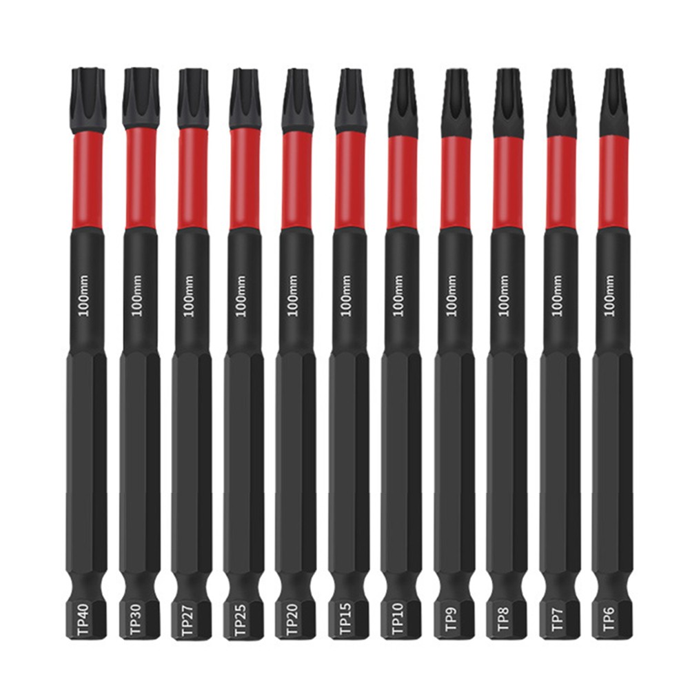 Magnetic 11PCS For Torx Screwdriver Bits Set for Electrical Installations - Bild 19 von 24