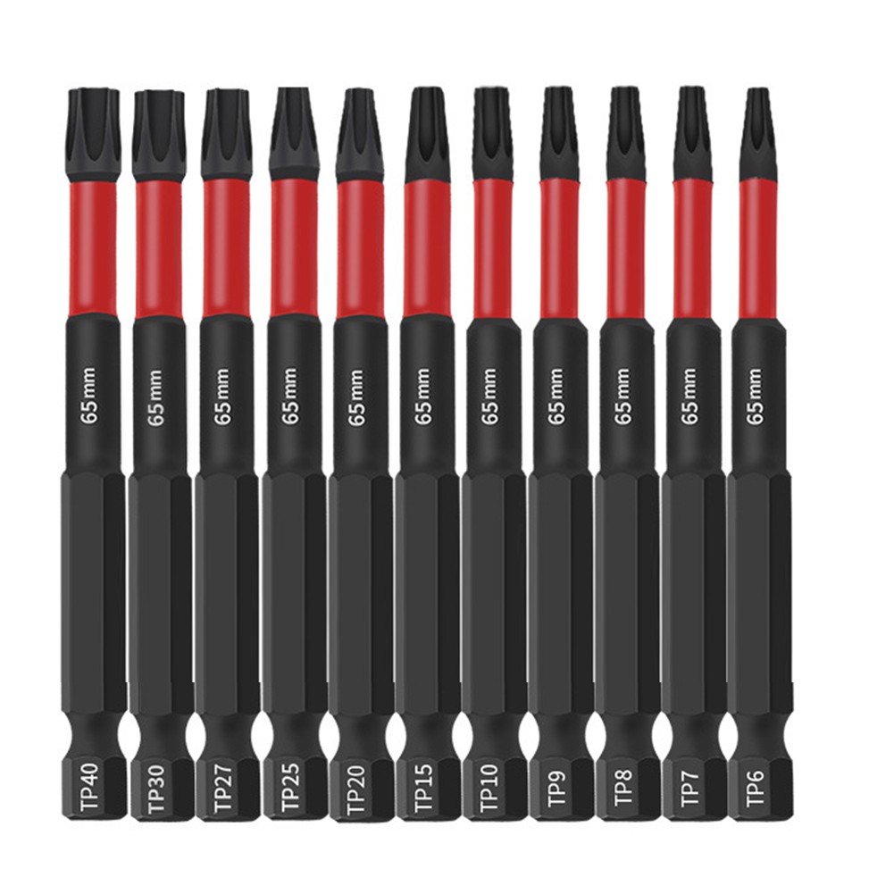 Magnetic 11PCS For Torx Screwdriver Bits Set for Electrical Installations - Bild 24 von 24