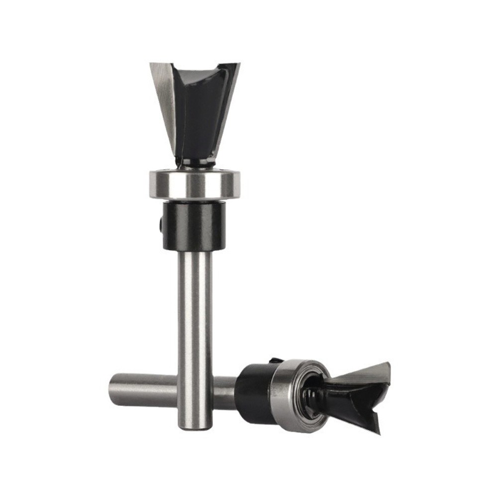 Industrial Quality 6MM Dovetail Bit Router for Woodworking Applications