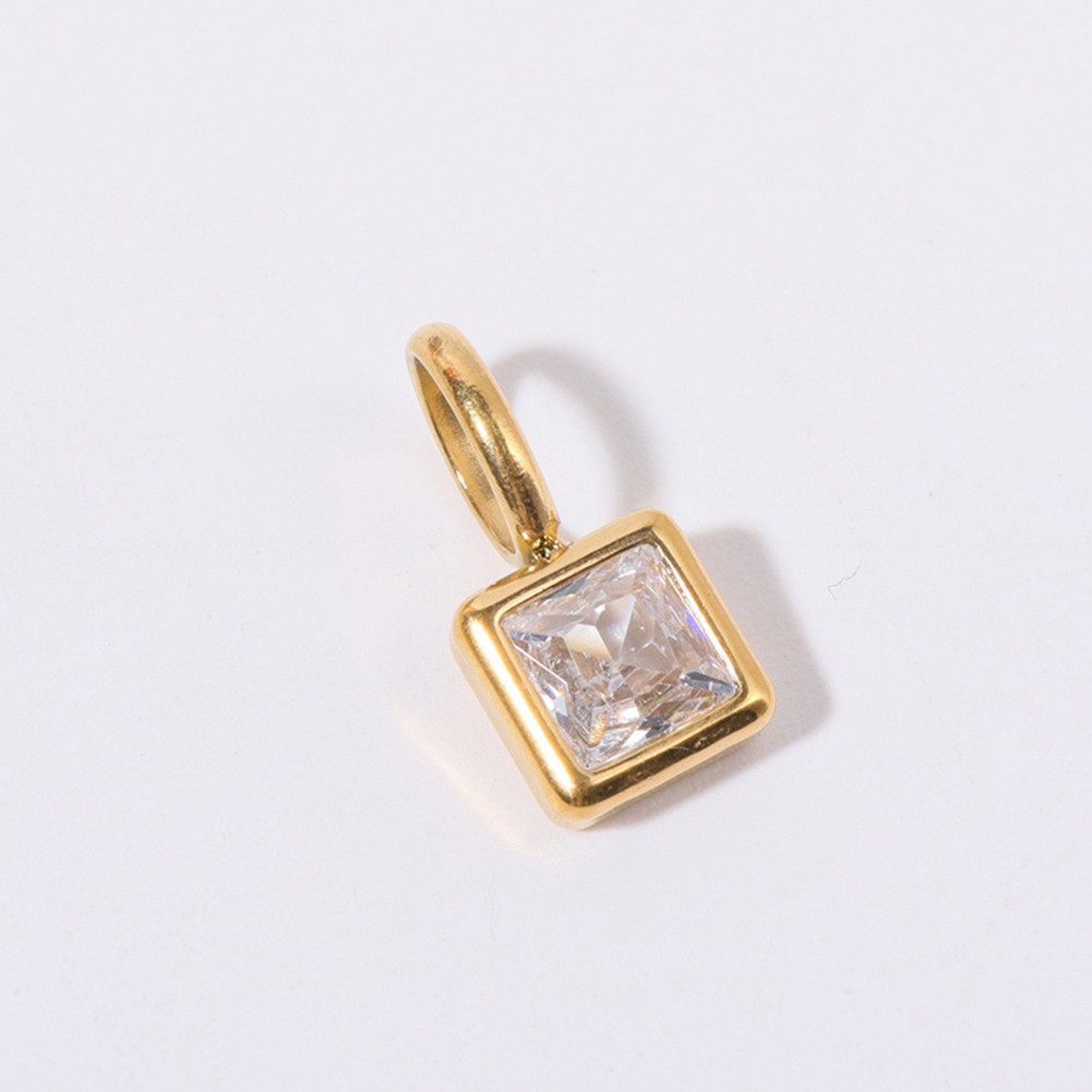 Unique 12th Birthday Necklace with Colorful Zircon Stones and Ti Material - Picture 20 of 28