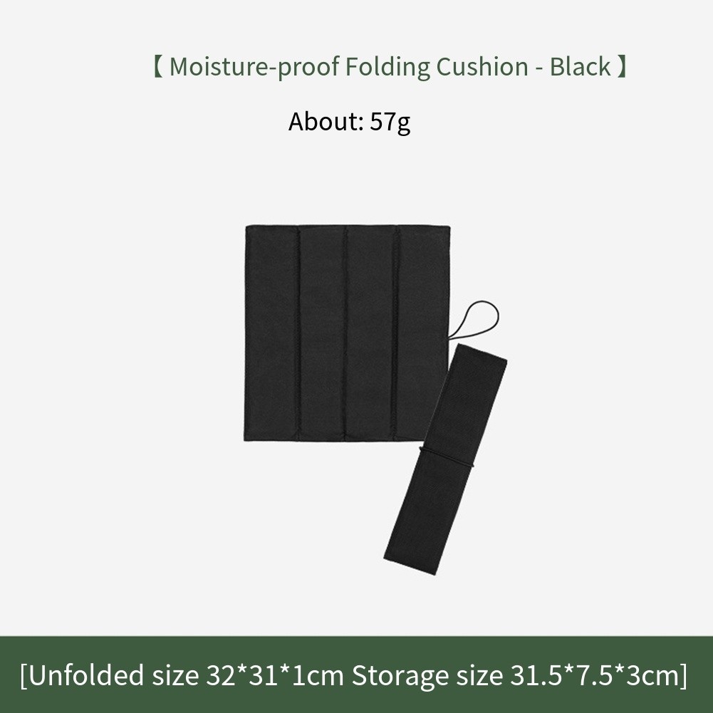 Foldable Seat Pad Portable Sitting Mat 210D Oxford Fabric PE Waterproof Coating