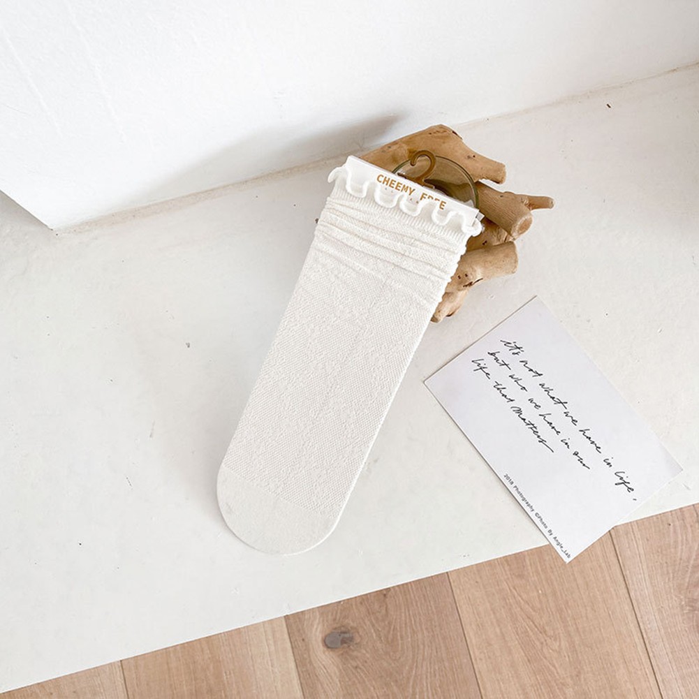 Stylish Socks Breathable Legwear Daily Wear All-day Comfort Double-layer Cuff - Picture 15 of 23