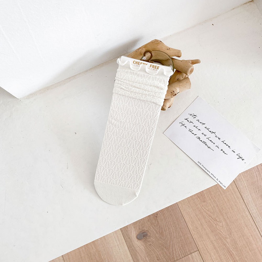Stylish Socks Breathable Legwear Daily Wear All-day Comfort Double-layer Cuff - Picture 13 of 23