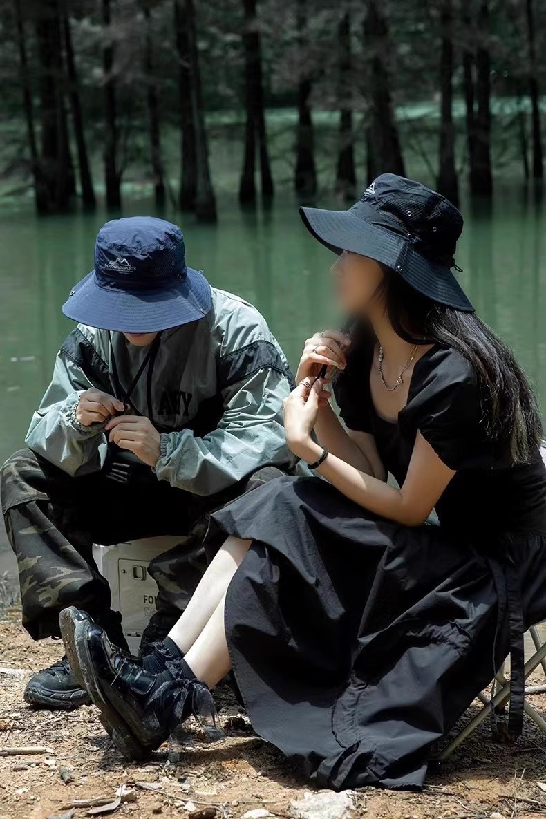 APL Cappello a Rete Traspirante Cappello da Sole per Outdoor Attività Outdoor Loo alla Moda