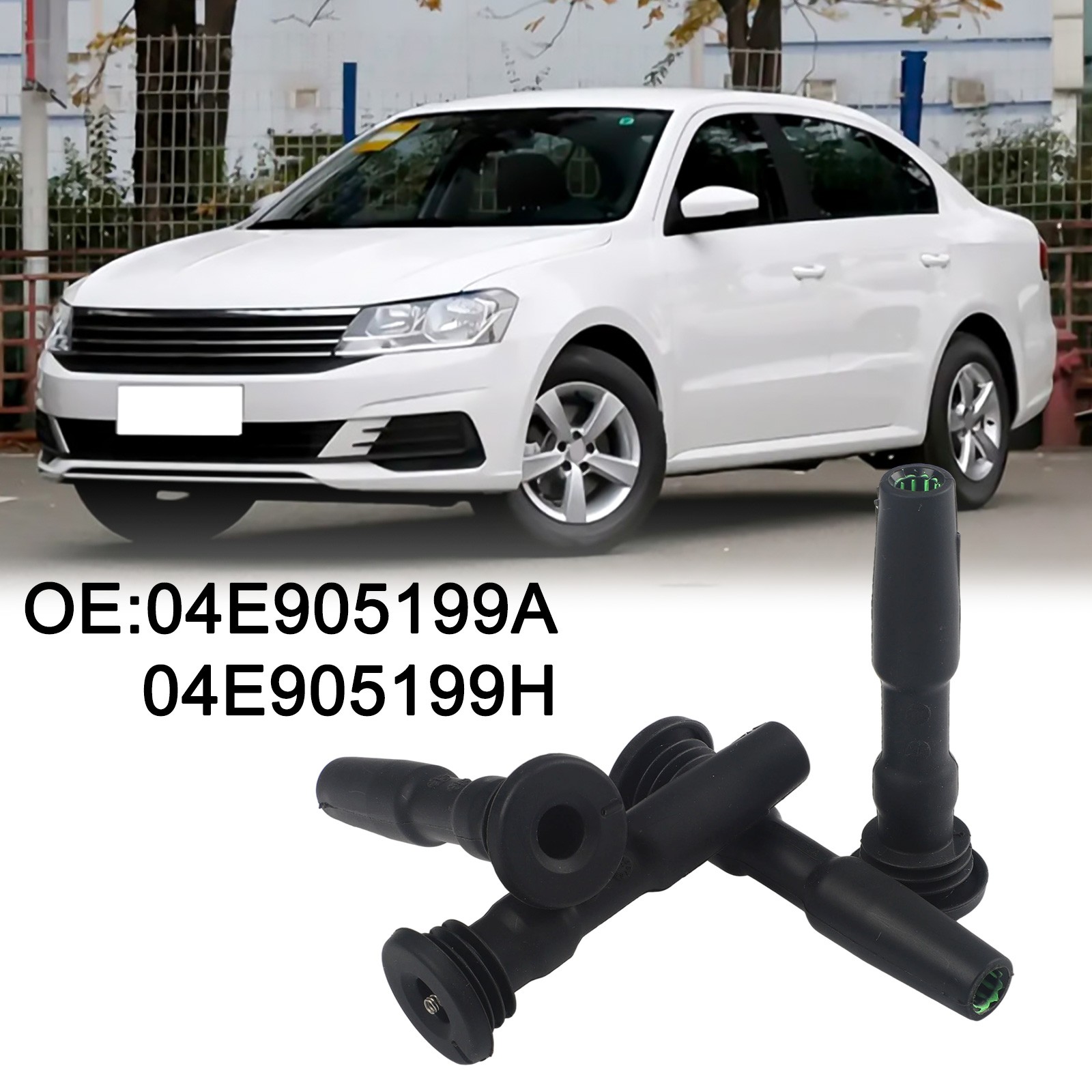 High Voltage Ignition Coil Sheath for Golf Reliable Replacement 04E905199A - Picture 4 of 24