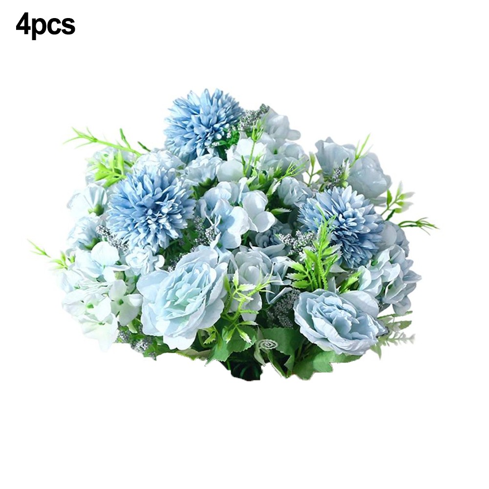 Hortensia pivoine fleurs artificielles orientées détail acheter options multicolores