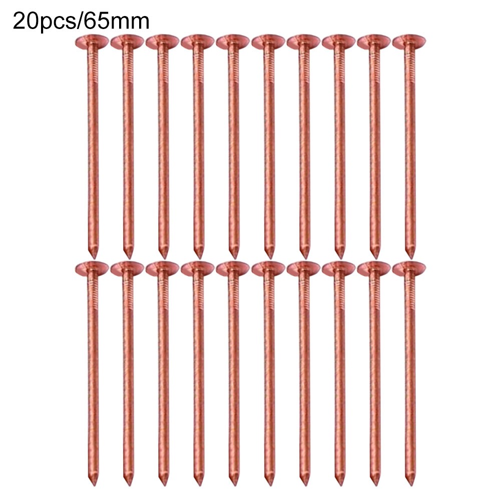 Stump Removal Copper Nails 20PCS for Easy Application and Effectiveness