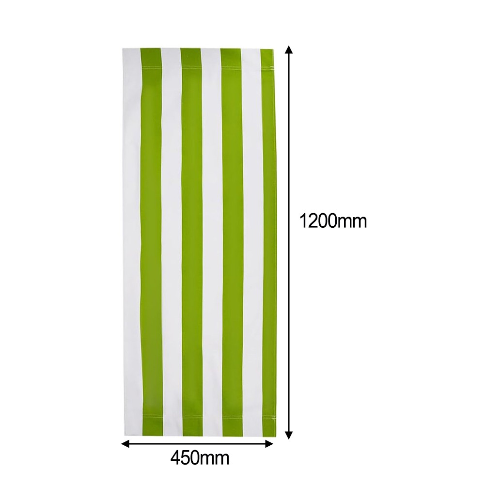 Beach Lounger Cloth 120×45 cm Easy to Clean Polyester Fabric for Various Chairs